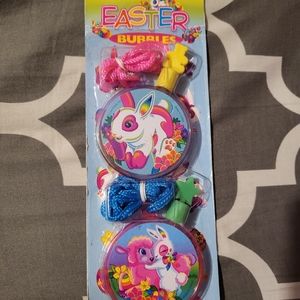 Lisa Frank Easter bubbles